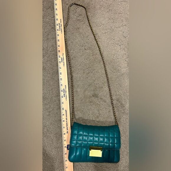 J Crew Green over the shoulder/Crossbody handbag - Picture 5 of 11